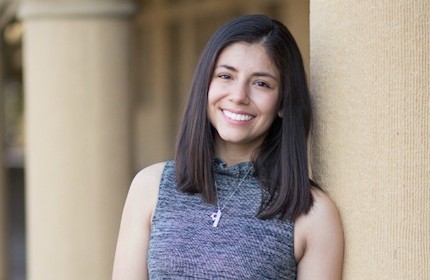Molly Horwitz, a Stanford junior running for the student senate, says the question about her Jewish identity in an endorsement interview with a university group was over the line. (J. weekly via Facebook)