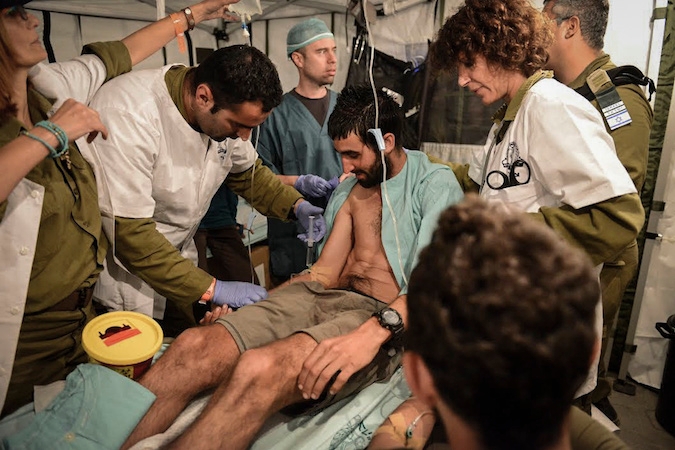 Israel IDF Nepal earthquake field hospital relief