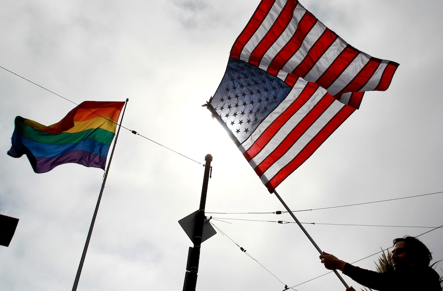 The plaintiff's attorney called the jury's decision 'momentous” in terms of LGBT rights. (Justin Sullivan/Getty Images)