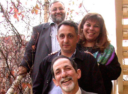 Karen Sarhon and members of her Ladino song group Los Pasharos Sefaradis in Istanbul in 2012. (Courtesy of Los Pasharos Sefaradis)