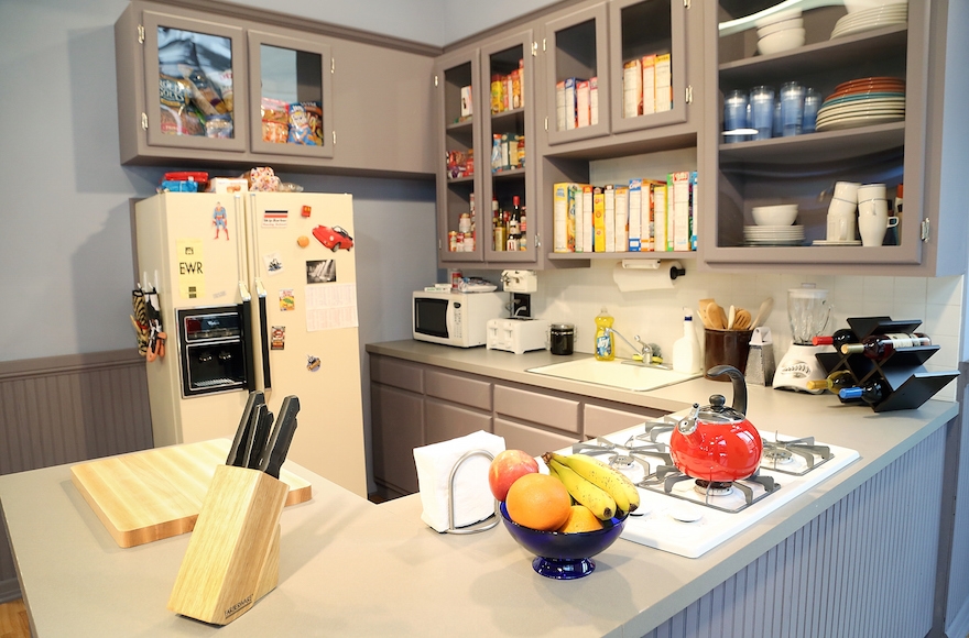 The kitchen from "Seinfeld," recreated by Hulu on June 23, 2015. (Monica Schipper/Getty Images for Hulu)
