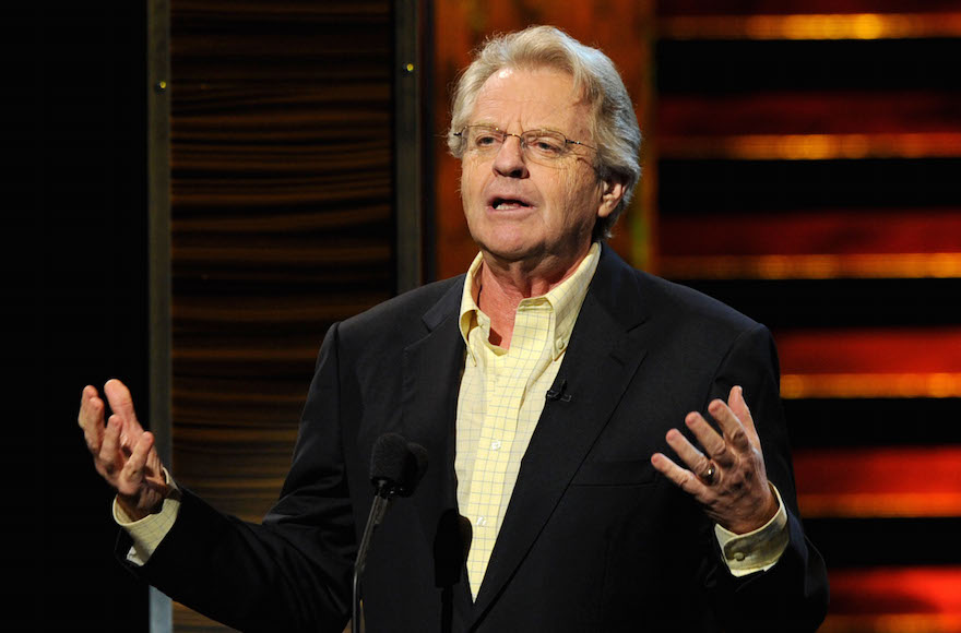 Jerry Springer in Culver City, California, on August 1, 2010. (Kevin Winter/Getty Images)