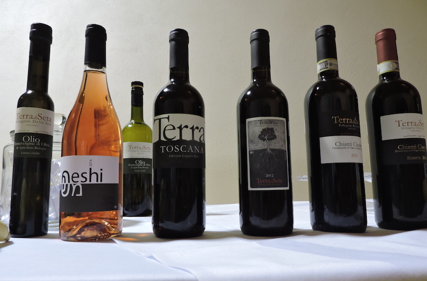 Terra di Seta is the only fully kosher winery in the Tuscan wine-making region of Chianti. Its goal is to produce kosher wines that match the quality of local wines produced there for centuries. (Ben Sales)