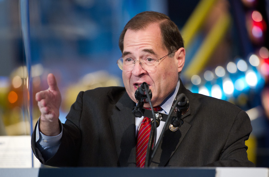 U.S. Rep. Jerrold Nadler (D-NY) speaking at the Intrepid Sea, Air and Space Museum in New York City on Dec. 11, 2011. (Wikimedia Commons)