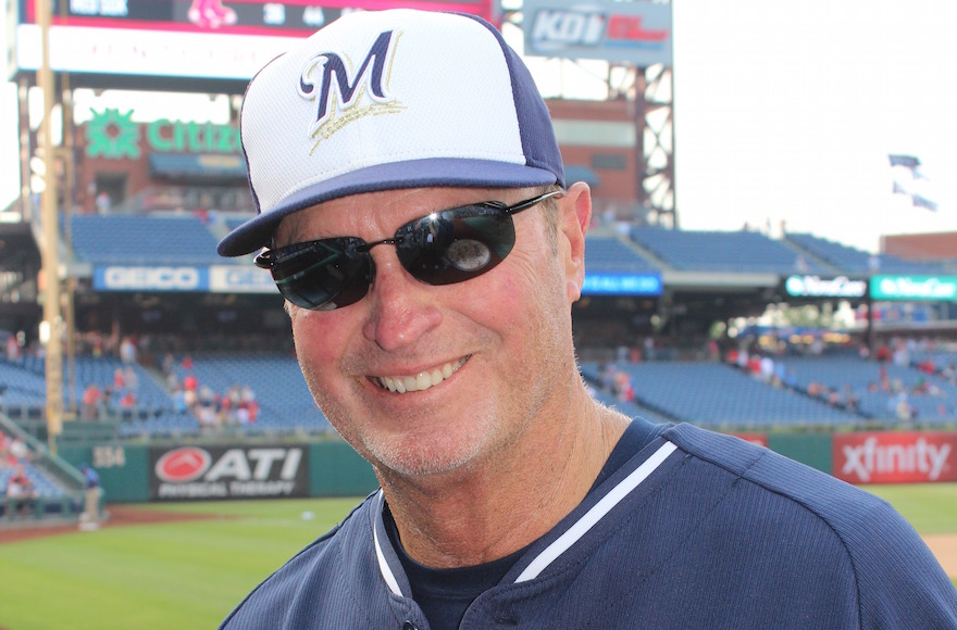 Jerry Narron, a coach for the Milwaukee Brewers and twice a major league manager, will bring his decades of experience to Israel's national team. (Hillel Kuttler)