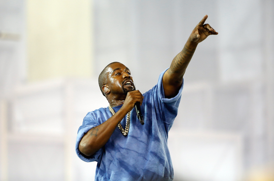 Kanye West performs during the closing ceremony on Day 16 of the Toronto 2015 Pan Am Games on July 26, 2015, in Toronto, Canada. (Ezra Shaw/Getty Images)