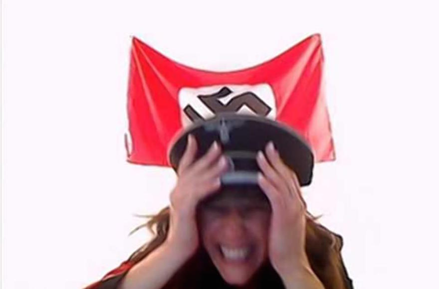 Sunny Olivia on her popular webcam show. (Screenshot: MyFreeCams)