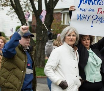 Catherine Keener as Mary Dorman in the HBO series, "Show Me a Hero," based on the book by Lisa Belkin. (Courtesy of HBO) 