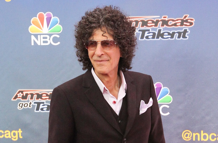 Howard Stern attending an "America's Got Talent" taping at Radio City Music Hall in New York City on Aug. 11, 2015. (Debby Wong/Shutterstock)