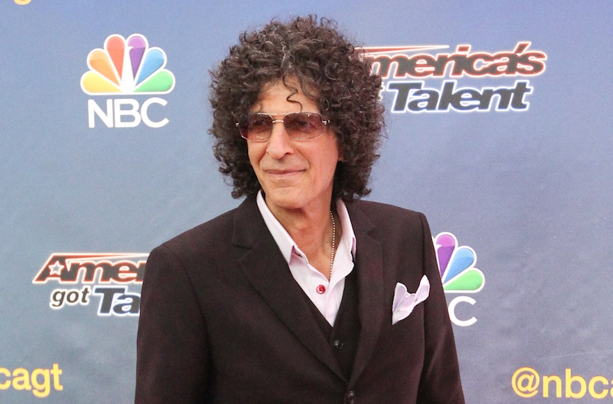 Howard Stern attending an 