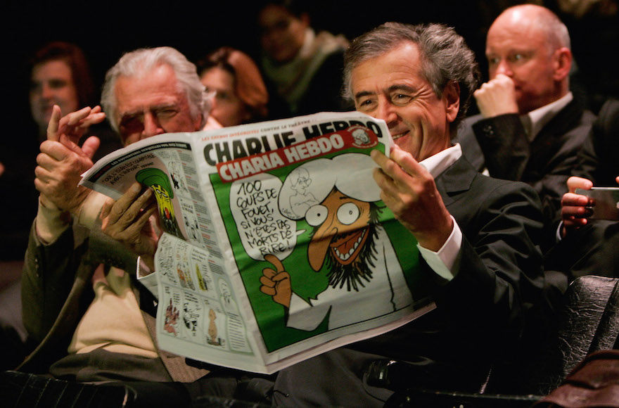 Bernard-Henri Levy attending a press conference at Theatre du Rond-Point in Paris, France, Nov. 3, 2011. (Franck Prevel/Getty Images)