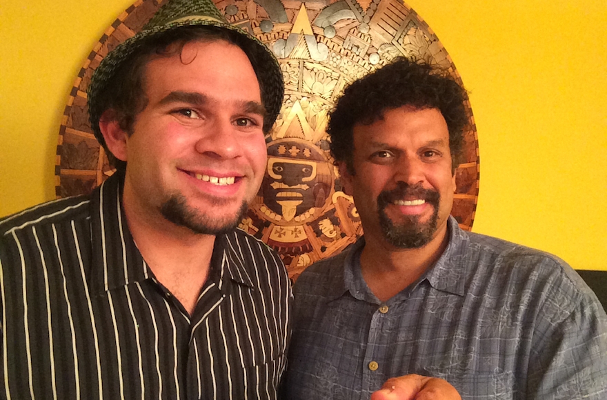 From left: Brendan and Neal Shusterman. (Courtesy of Neal Shusterman)