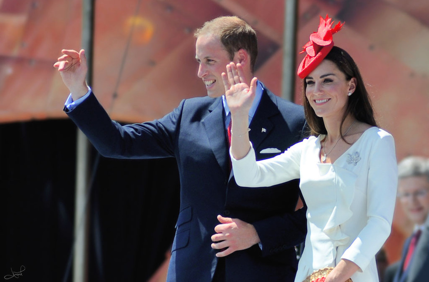 Prince William and Catherine, the Duchess of Cambridge in Ottawa, Canada, July 1, 2011. (Wikimedia Commons)