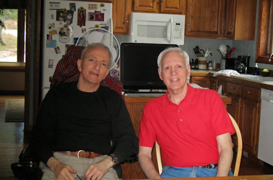 David Epstein, left, and his brother, Howard Epstein, both have APBD, which is more prevalent among Ashkenazi Jews than in the general public. (Courtesy of David Epstein)