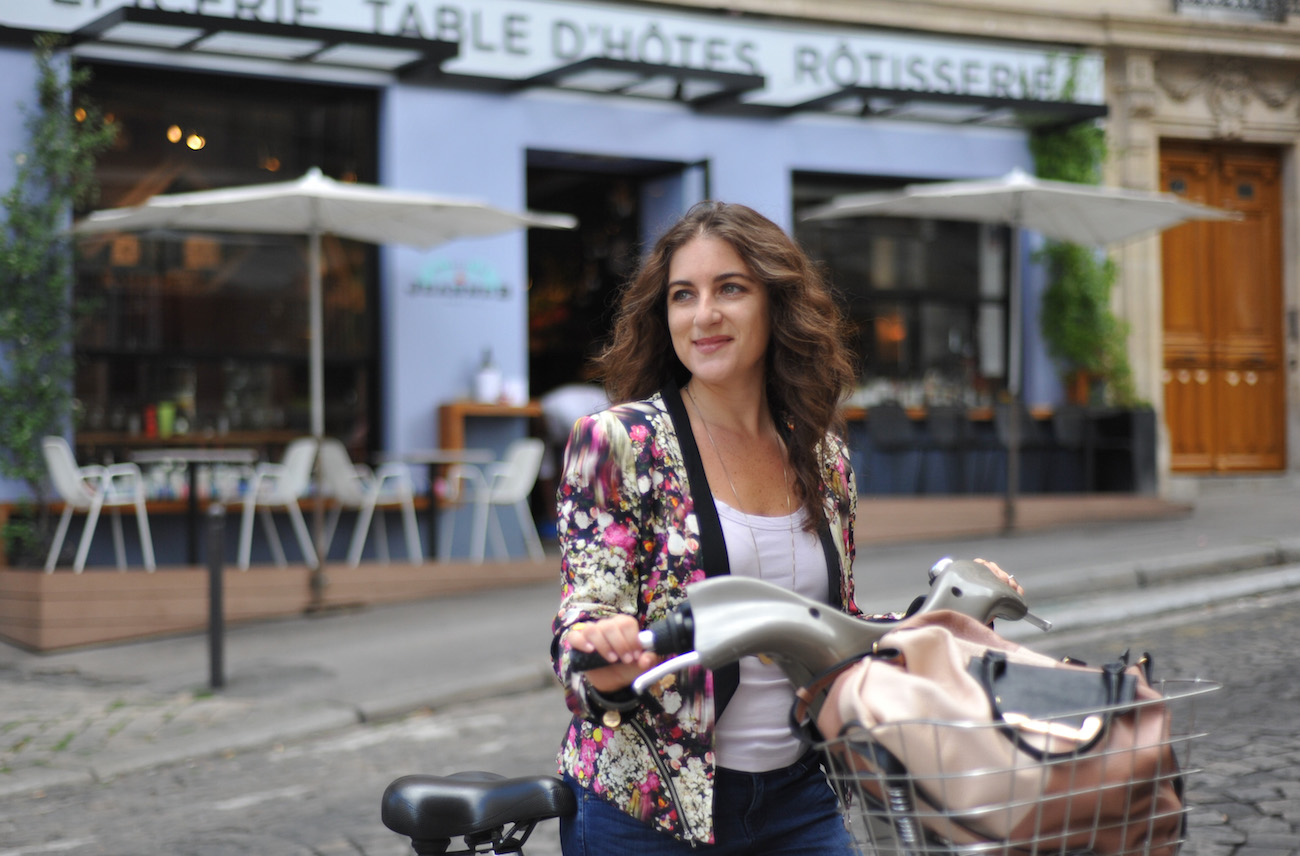 Sara Lieberman is a New York native who moved to Paris a year ago. (Krystal Kenney)
