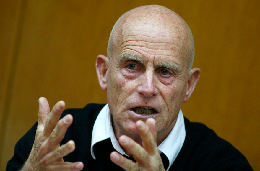 Ami Ayalon attending a committee meeting at the Knesset, Feb. 18, 2008. (Olivier Fitoussi /Flash90)