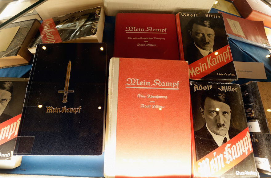 Historic copies of Adolf Hitler's 