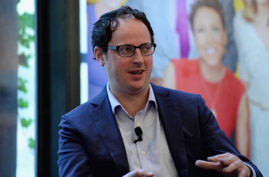 Nate Silver speaking onstage at the ABC Leadership Breakfast panel during Advertising Week 2015 AWXII at the Bryant Park Grill in New York, Sept. 28, 2015. (Slaven Vlasic/Getty Images for AWXII)