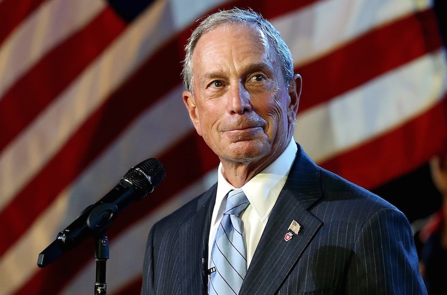 New York Mayor Michael Bloomberg attending the National Tennis Center, Aug. 26, 2013. (Matthew Stockman/Getty Images)