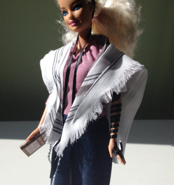 This Barbie Wears Tefillin and is a Torah Scribe