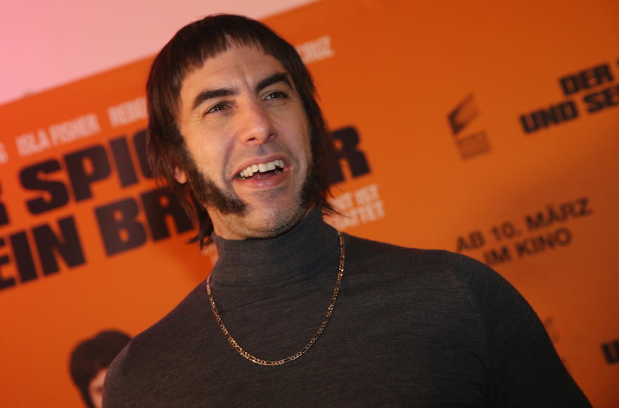 Sacha Baron Cohen attending the German premiere of the film 