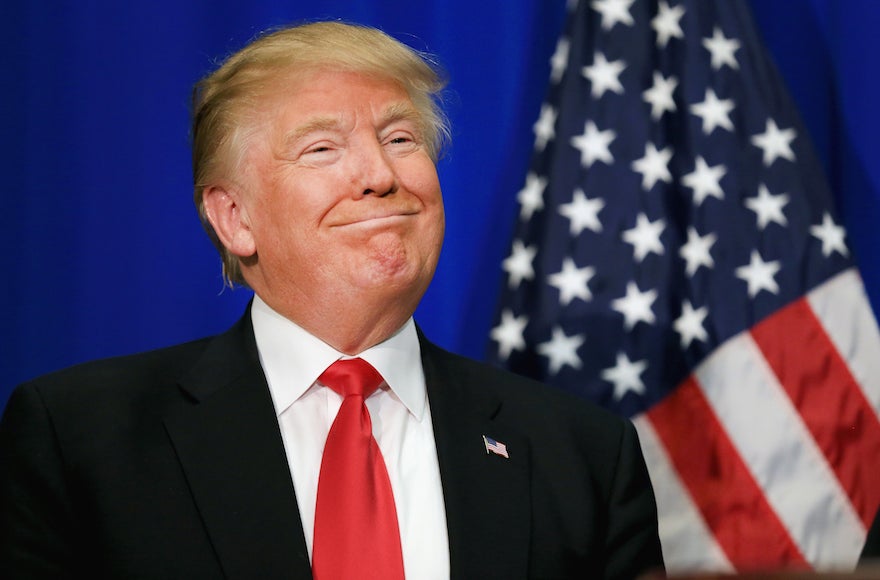 Donald Trump speaking at a rally at the Fort Worth Convention Center on in Fort Worth, Texas, Feb. 26. 2016. (Tom Pennington/Getty Images)