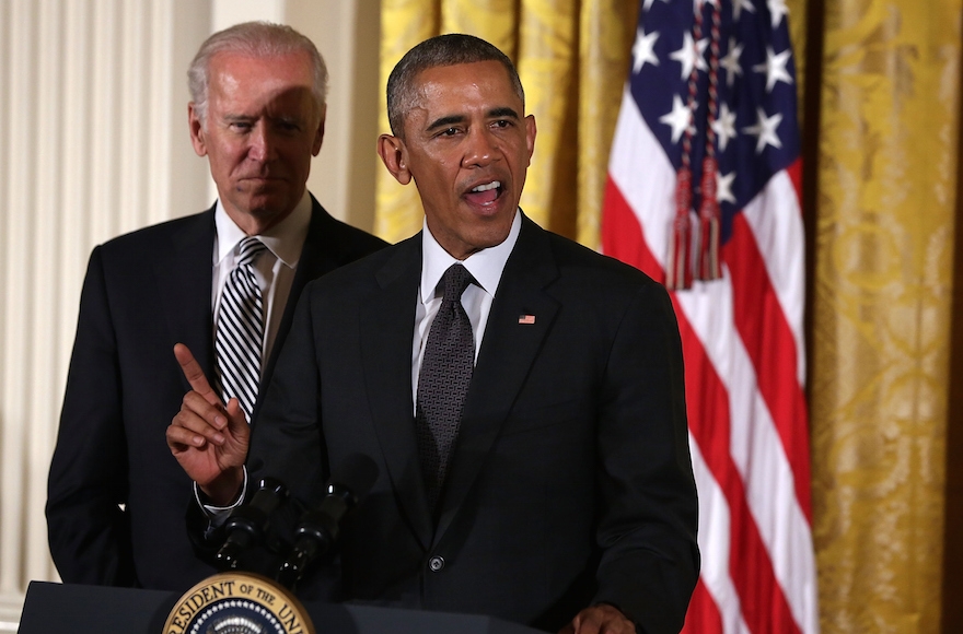 President Barack Obama at a White House reception marking the 25th anniversary of the Americans with Disabilities Act, July 20, 2015. (Alex Wong/Getty Images)