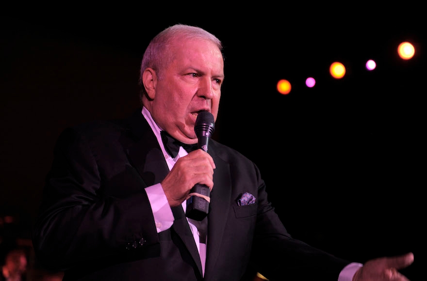 Frank Sinatra Jr. performing at a private residence in Beverly Hills, California, Oct. 9, 2010. (Charley Gallay/Getty Images for Night Vision)
