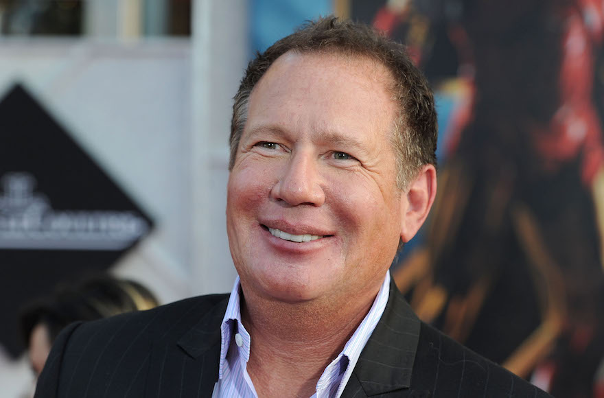 Garry Shandling arriving at the world premiere of Paramount Pictures & Marvel Entertainment's 