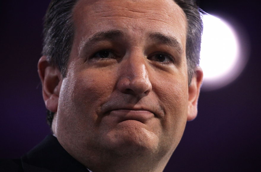 Sen. Ted Cruz, R-Texas, speaking during CPAC 2016 in National Harbor, Maryland, March 4, 2016. (Alex Wong/Getty Images)