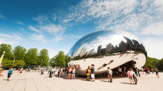 Chicago's "Bean" Artist's Unusual Response to Anti-Semitic Graffiti