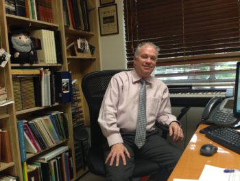 Rabbi Mark Kula, formerly a cantor, now serves as a "kol bo" at Bet Shira Congregation (Dina Weinstein)  