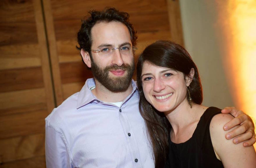 Rabbi Gabriel Greenberg and his wife (Facebook)