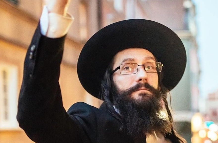 Rabbi Jacoob Ben Nistell, from Haifa, Israel, is actually Jacek Niszczota from Poland (Facebook)