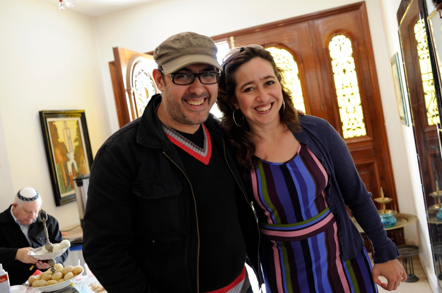 Maurice Elbaz and Vanessa Paloma in Casblanca. (Courtesy of Vanessa Paloma Elbaz)