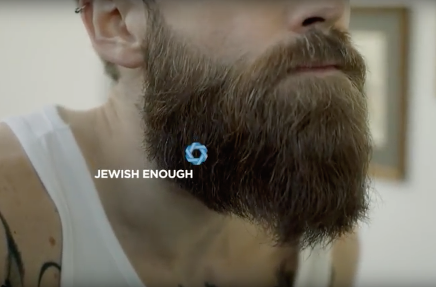 An ad campaign for the Toronto Jewish Film Festival thinks just about anyone is Jewish enough to enjoy Jewish movies. (Screenshot from YouTube)