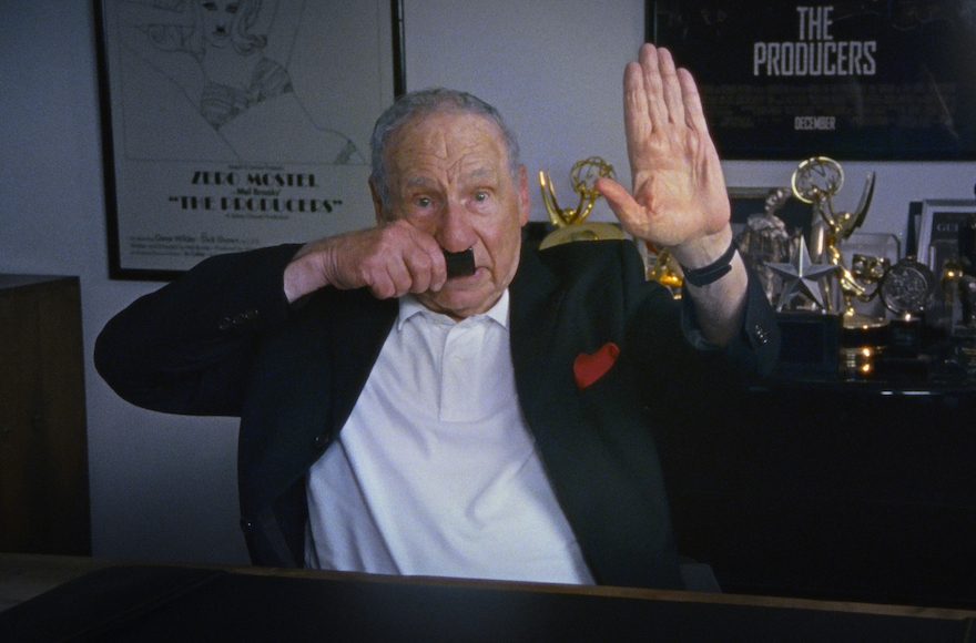 Mel Brooks is one of the comedians interviewed in 