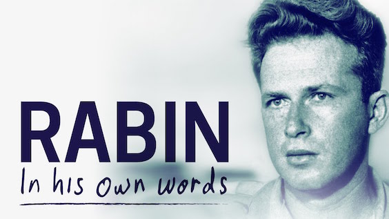 Being Dead Hasn't Stopped Rabin From Narrating His New Biopic