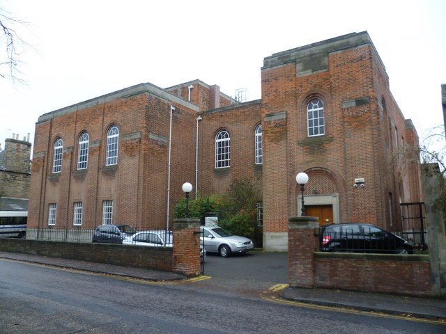 A view of the Edinburgh Hebrew Congregation synagogue, which was built in 1932. (Wikimedia Commons)