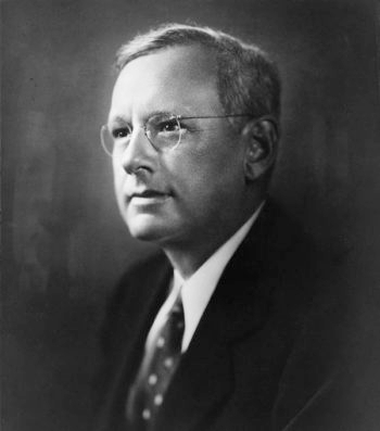 Kansas Governor Alf Landon lost to Franklin Roosevelt in the 1936 election. (Wikimedia Commons)