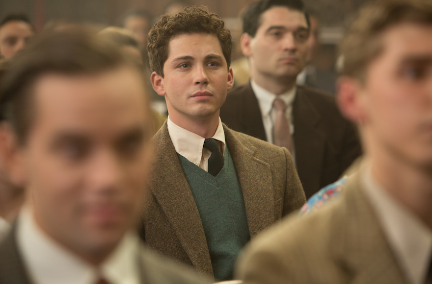 Logan Lerman stars in "Indignation," a film adaptation of the Philip Roth novel. (Alison Cohen Rosa)