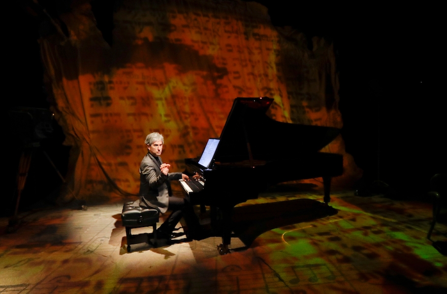 Hershey Felder sings, acts and plays the piano in the play. (Courtesy of Hershey Felder Presents)