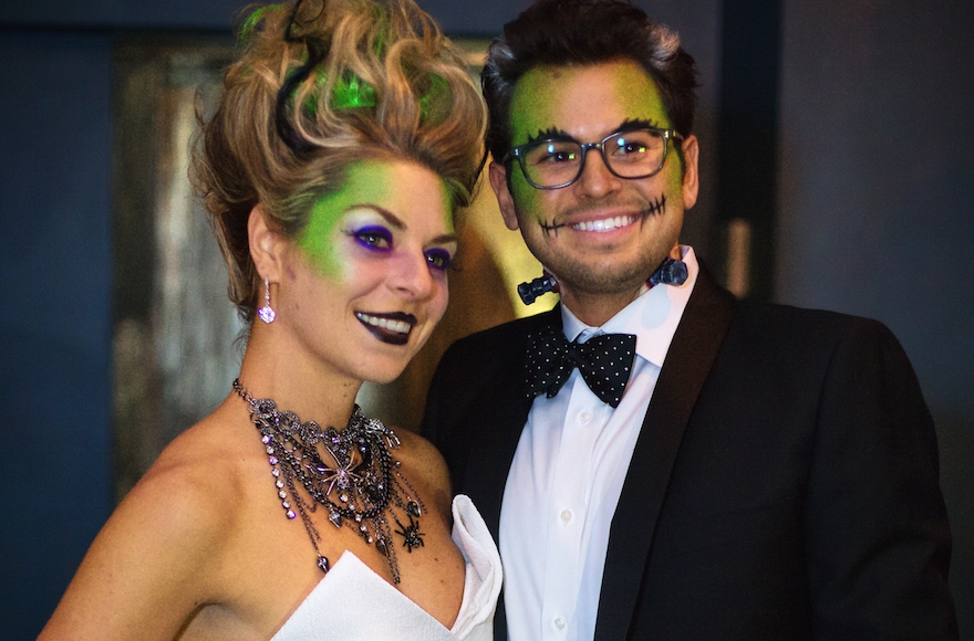Arielle and Max at their costume engagement party. (Courtesy of Arielle Mogil)