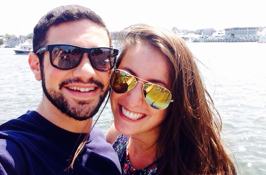 Blake Yospa and Rachel Leeds in Annapolis, Maryland.