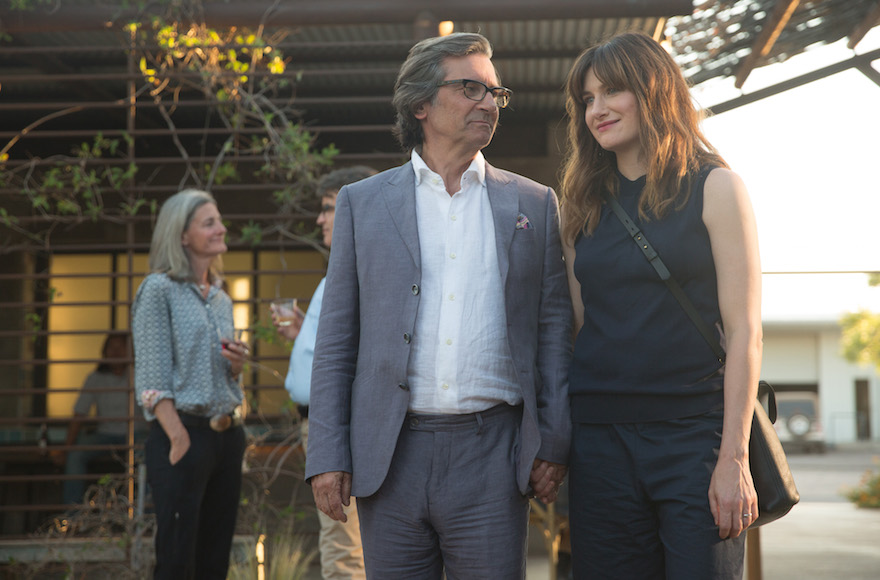 Griffin Dunne, left, and Kathryn Hahn star in "I Love Dick," about a Jewish couple in Marfa, Texas. (Courtesy of Amazon Studios) 