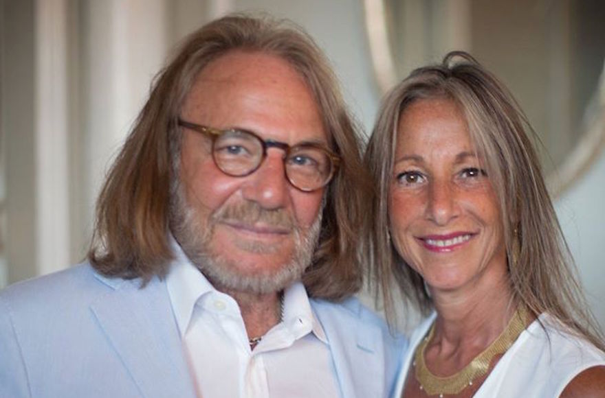 Harold Bornstein, left, and his wife, Melissa. (Facebook)