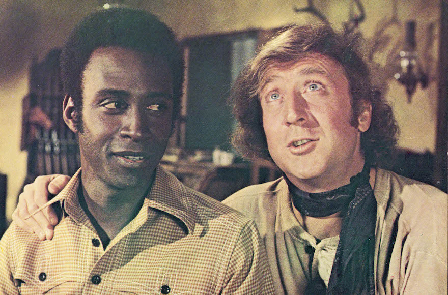 Gene Wilder, right, in a scene with Cleavon Little from 