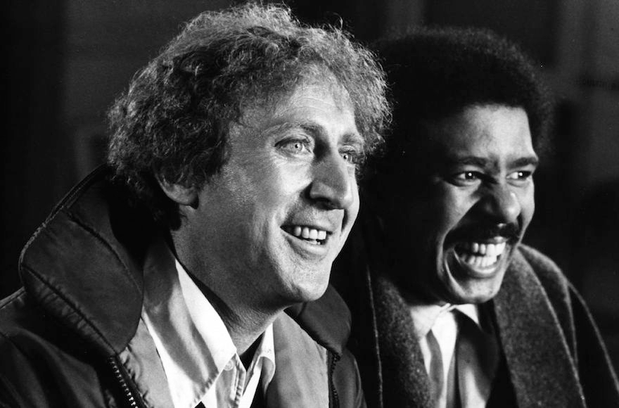 Gene Wilder, left, shown with Richard Pryor, got a lot of love from celebrities on Twitter. (Hulton Archive/Getty Images)