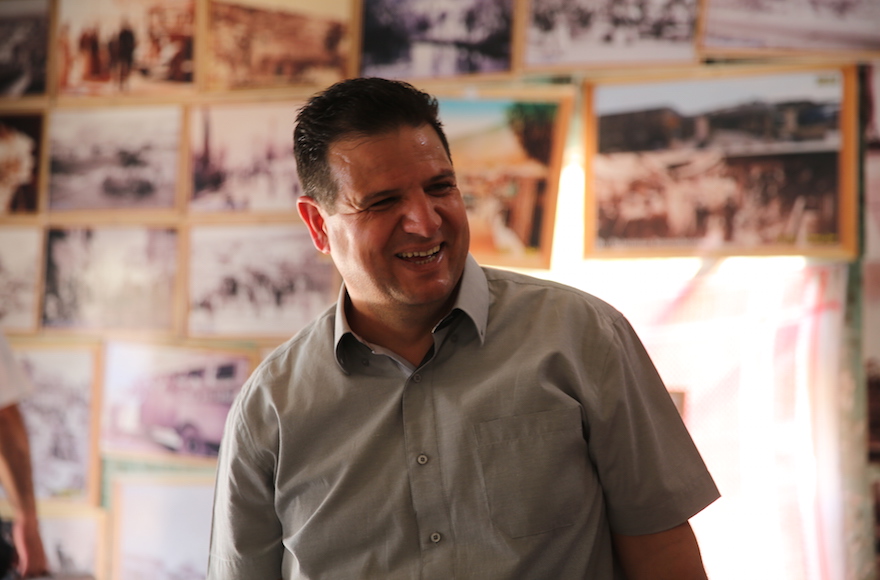 Aymen Odeh laughing. (Courtesy of Aymen Odeh's office)