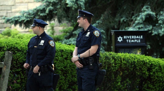 Riverdale Temple guards